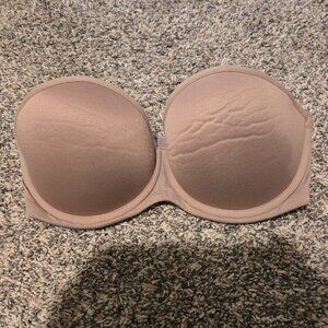 Thirdlove Classic Strapless Bra Beige 32D 1/2